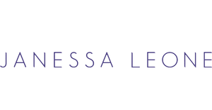 Logo of Janessa Leone on a white background