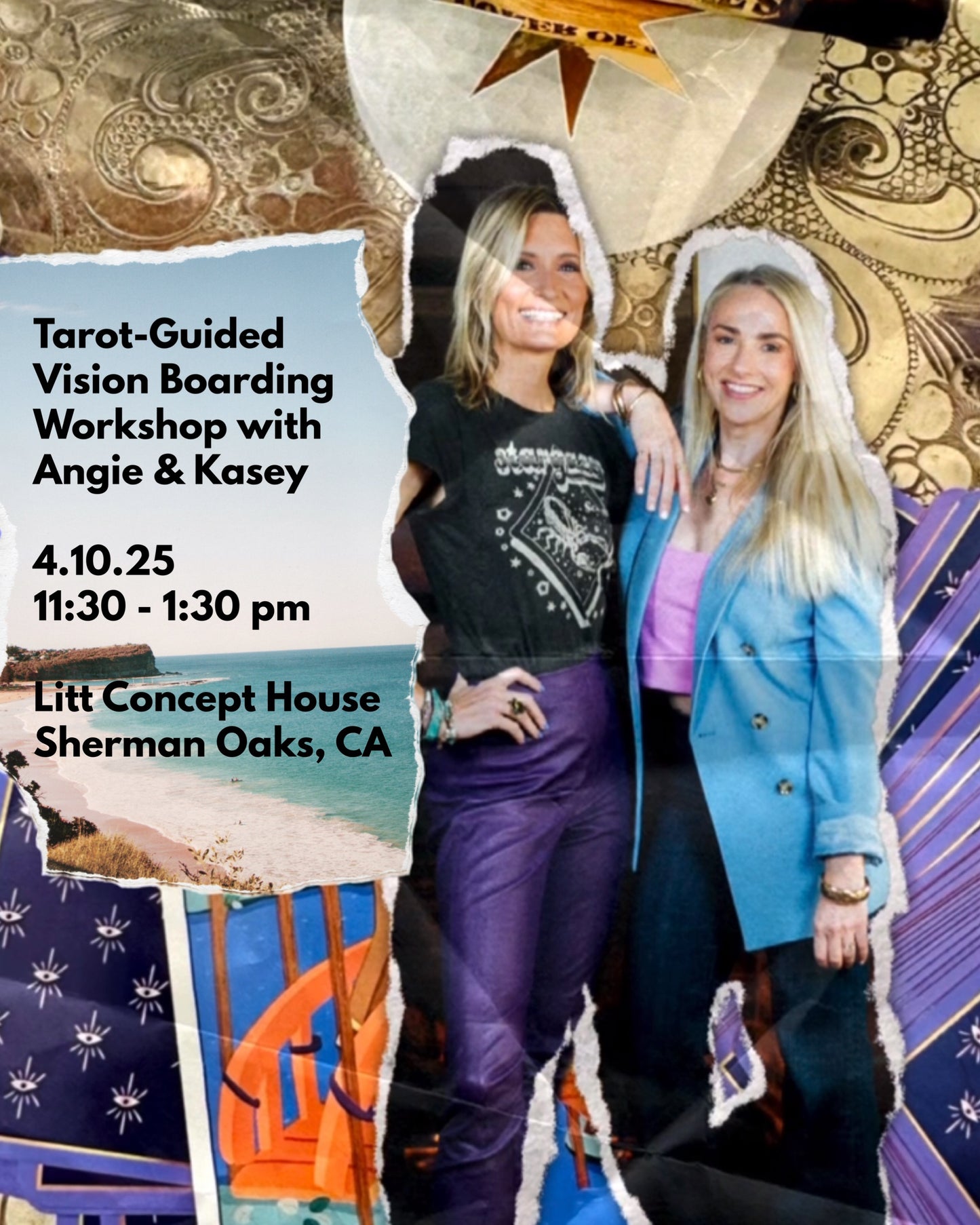 Tarot & Tea: A Tarot-Guided Vision Boarding Workshop at Litt Concept House